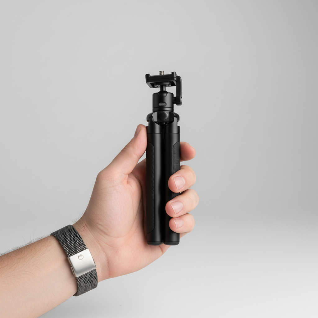 Mini Trépied Stabilisateur Lumora tenu d'une seule main